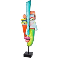 Gilde Casablanca Skulptur Malang - Metall - Mehrfarbig -