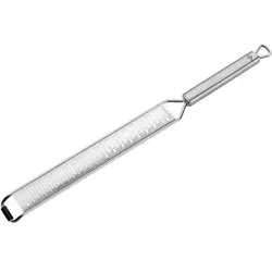 Küchenprofi Gourmet Parma Zester, fein/grob, Reibe für Chili, Ingwer, Muskat, etc., Maße: 33,0 x 2,5 x 1,5 cm