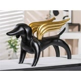 Casablanca by Gilde Tierfigur »Dackelhund "Flying Dachshund, schwarz