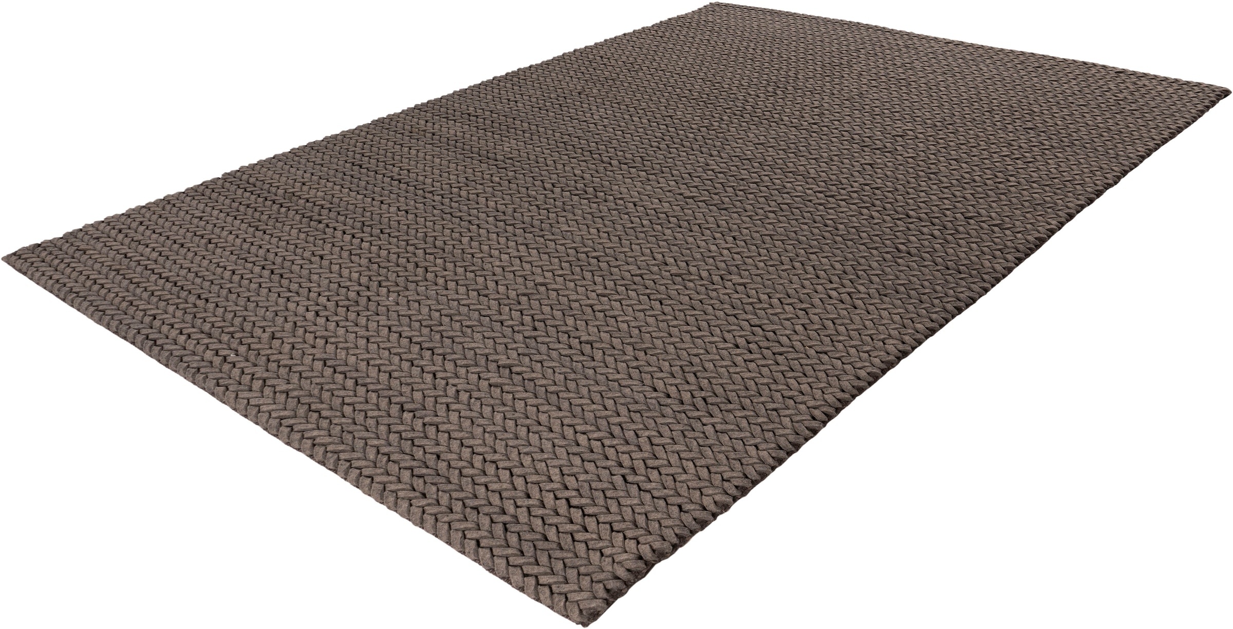 Teppich »Robbie 125«, rechteckig, 45235647-0 taupe 21 mm