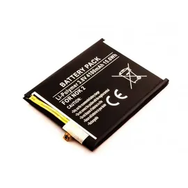 AccuCell Akku passend für Nokia 2, Li-Polymer, 3,8V, 4100mAh, 15,6Wh
