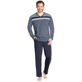 HAJO Pyjama Klima Komfort Blau 60