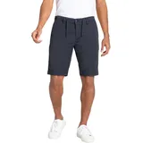 MAC Jog'n Short aus Sweat Denim in Dunkelblau-W38
