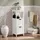 Yaheetech Badschrank Badkommode 30 x 89 cm Weiß