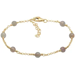Elli Labradorit Edelstein Kugeln Sommer 925er Silber 16 Damen 