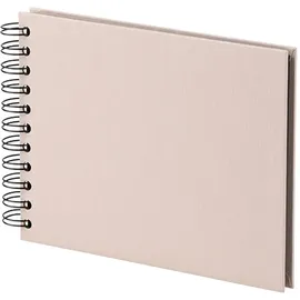 RÖSSLER 1329452580 Fotoalbum Whire-O 40 Seiten 195x145mm powder/schwarz