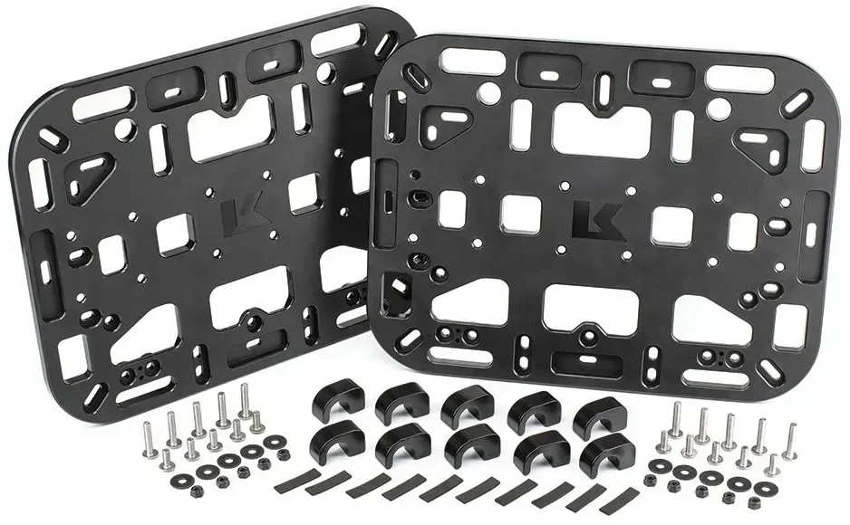 Kriega Overlander-s Plattform Seitenkoffer-befestigungsadapter 2 Einheiten - Black - One Size