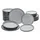 CreaTable Nordic Fjord Tafelservice 18-tlg. grau