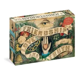 John Derian Paper Goods: Friendship, Love, and Truth 1,000-Piece Puzzle