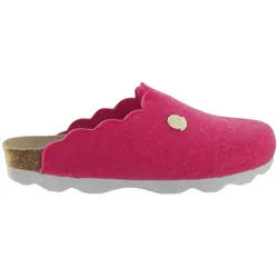 Candy Felt Damen Pantoffel aus recyceltem Filz, Pink (Fucsia)