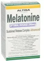 Altisa Melatonine Optimal Dosage Complex Comprimé(S) 60 pc(s)