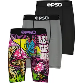 PSD Underwear Get Weird Boxershorts Mehrfarbig L 3er Pack