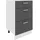 VCM Unterschrank Esilo 50 x 46 x 82 cm Grau