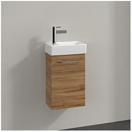 Villeroy & Boch Villeroy und Boch Avento Waschtisch-Unterschrank A87601RH 34x51,4x20,2cm, Anschlag rechts, 1 Tür, Kansas Oak