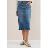 Cecil Jeansrock Damen Blau 33