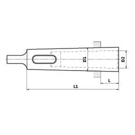 ELMAG Reduzierhülse MK 2 / MK 1