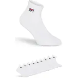 Fila UNISEX QUARTER PLAIN SOCKS 9 Paare Weiß 35-38