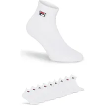 Fila UNISEX QUARTER PLAIN SOCKS 9 Paare Weiß 35-38