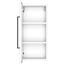 WELLTIME Hängeschrank WELLTIME "Luena", weiß, B:30cm H:64cm T:20cm, Holzwerkstoff, MDF, Schränke, Hängeschrank, Breite 30 cm, mit verstellbaren Einlegeböden