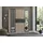 WIMEX Drehtürenschrank Diver 180 x 207 x 58 cm Beige/Grau