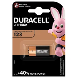 Duracell HIGH POWER LITHIUM 123 3V Fotobatterie CR17345 (1er Blister)