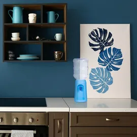 Relaxdays Wasserspender mit Tank pink