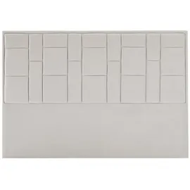 vente-unique Bettkopfteil Hermine beige