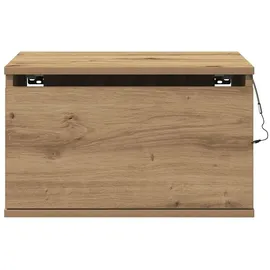 vidaXL Wandmontierter Nachtschrank mit Artisan-Eiche 50 x 36 x 30 cm