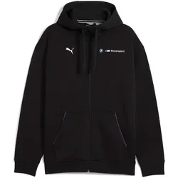 PUMA BMW M Motorsport Essentials+ Fleece Kapuzenjacke Herren 01 - PUMA black XL