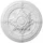 Decosa Rosette Elena 2 Stück Ø 62,5 cm weiß Styropor