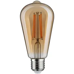 Paulmann 1879 Filament 230V 3-Step-Dim LED Kolben Rustika E27 3 Step Dim 470lm 6W 1800K dimmbar Gold 29188