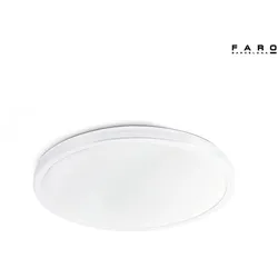 Faro LED Wand- und Deckenleuchte FORO IP44, weiß FAR-63404