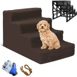 Famanu Hundetreppe - 4-stufige Haustiertreppe