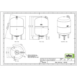 Buderus G MAG 6 bar 400 l Grau