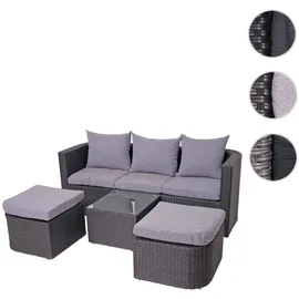 MCW MCW-J37 Garten-Lounge-Set anthrazit/hellgrau