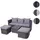 MCW MCW-J37 Garten-Lounge-Set anthrazit/hellgrau