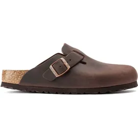 Birkenstock Boston Nubukleder geölt schmal habana 44