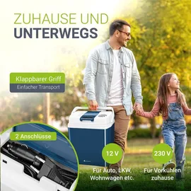 Juskys Kühlbox Nordpol Blau