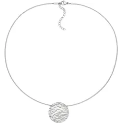 Collier TITANIA "Halsketten", grau (titanfarben), Halsketten, Damen, Titan