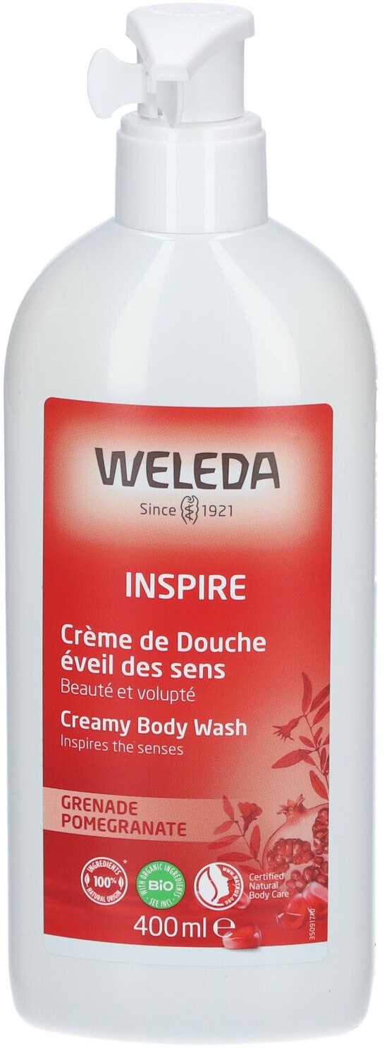 WELEDA Inspire Crème de Douche éveil des sens à la Grenade 400 ml gel douche