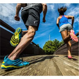 Vibram V-Run Damen black/yellow/purple 38