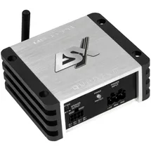 ESX QUANTUM QS-FOUR-BT | 4-Kanal Class D Mini-Verstärker mit integriertem Bluetooth für Audiostreaming und 240 W RMS | QUANTUM-SERIE