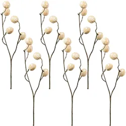 CREATIV green künstliche Pflanze Walnusszweig, 68cm, natur, 6er Set