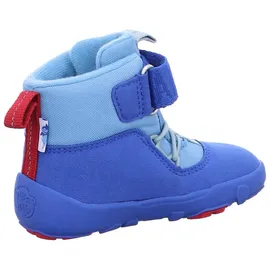Affenzahn Lauflerner Vegan Warmy Winterschuhe gefüttert für Babys und Kleinkinder, Größe 19 – Blau - 21
