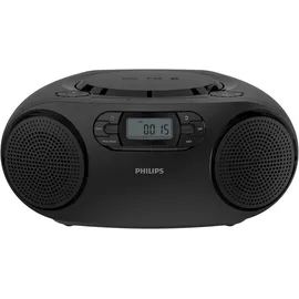 Philips "TAZ2000B/10", schwarz, B:28,5cm H:12,5cm T:24,5cm, Radios,