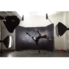 Manfrotto LB7901 Panorama Hintergrund 4m Granit