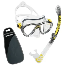 Cressi - Big Eyes Evolution & Alpha Ultra Dry - Kombi-Set - Farbe: ...