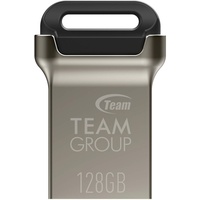 TEAM GROUP TEAMGROUP C162 128 GB USB-Stick - silber/schwarz, USB-A 3.0 TC1623128GB01