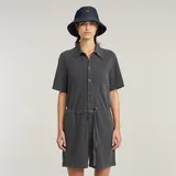 G-Star Easy Playsuit - Dark Black Gd - M
