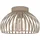 EGLO Mogano 3 1 E27 Stahl IP20 H18 x Ø28 cm beige/braun